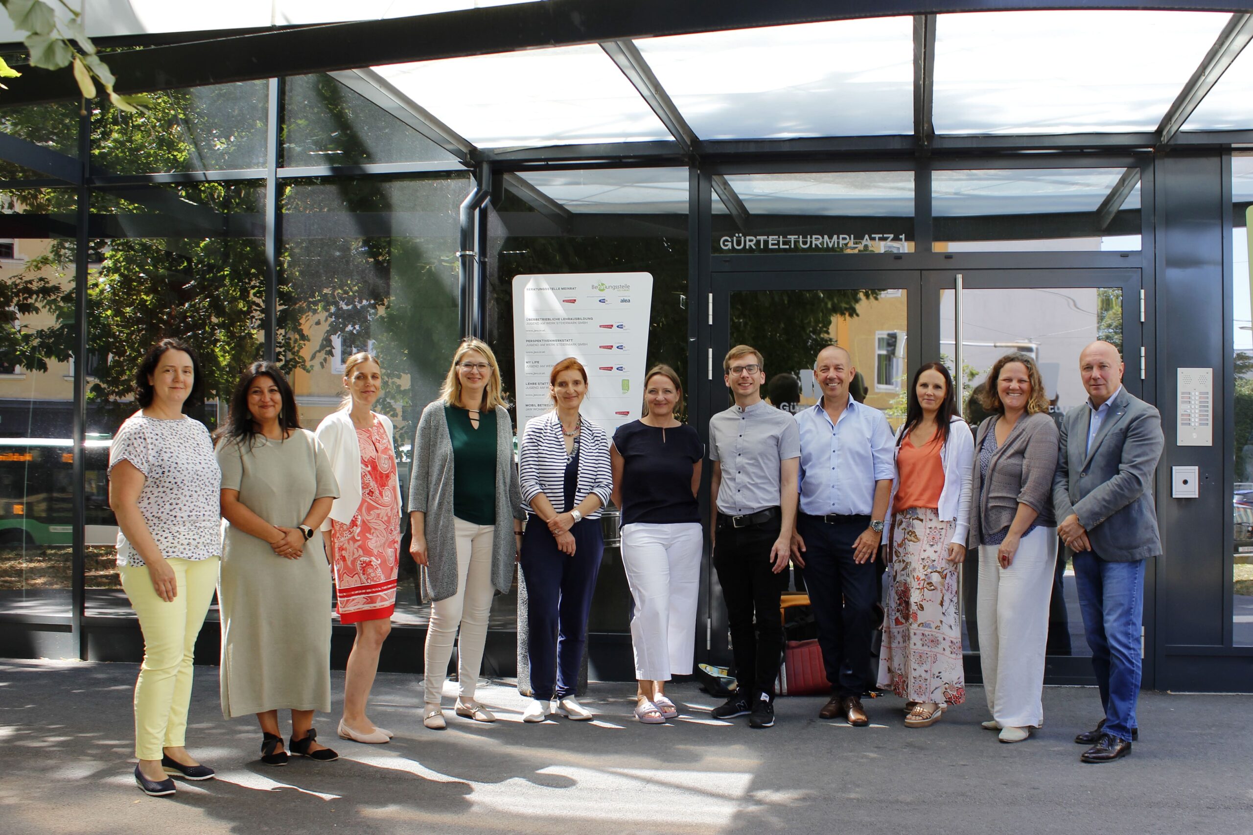 Besuch des Gesundheits- und Integrationsstadtrats von Graz